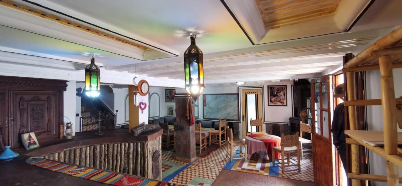 Auberge Des Peupliers Cafe Restaurant Akhendachou n'Ait Ouffi المظهر الخارجي الصورة