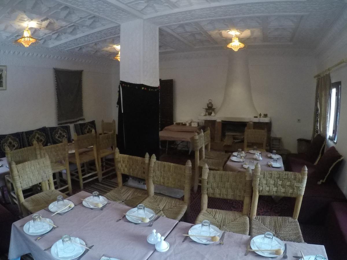 Auberge Des Peupliers Cafe Restaurant Akhendachou n'Ait Ouffi المظهر الخارجي الصورة